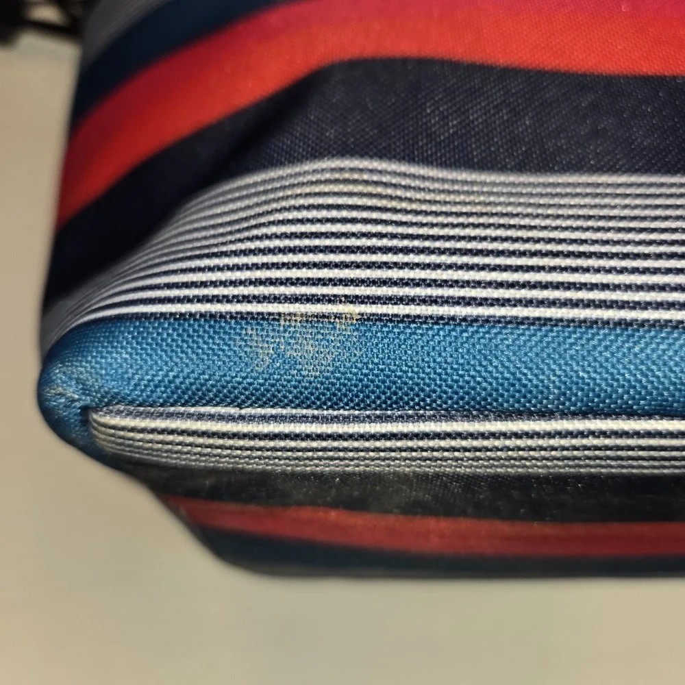 Old Navy Mutlicolored Striped Insulated Lunch Bag with Handles and Strap‎